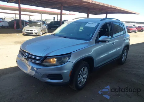2015 Volkswagen Tiguan S from USA, damaged, VIN WVGAV7AX3FW565189